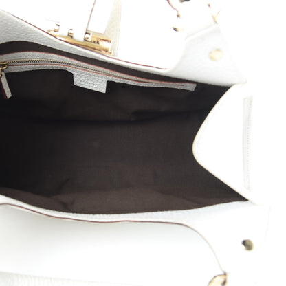Gucci Calfskin Junco Shoulder Bag White 5 of 16
