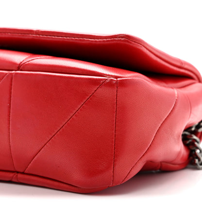Saint Laurent Lambskin Patchwork Monogram Small Jamie Rouge Eros 10 of 13
