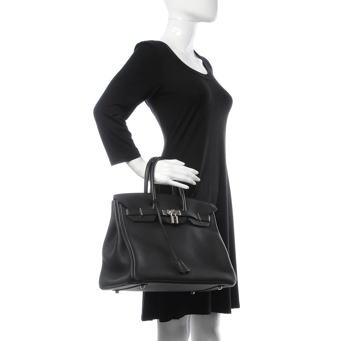 Togo Birkin 35 Black