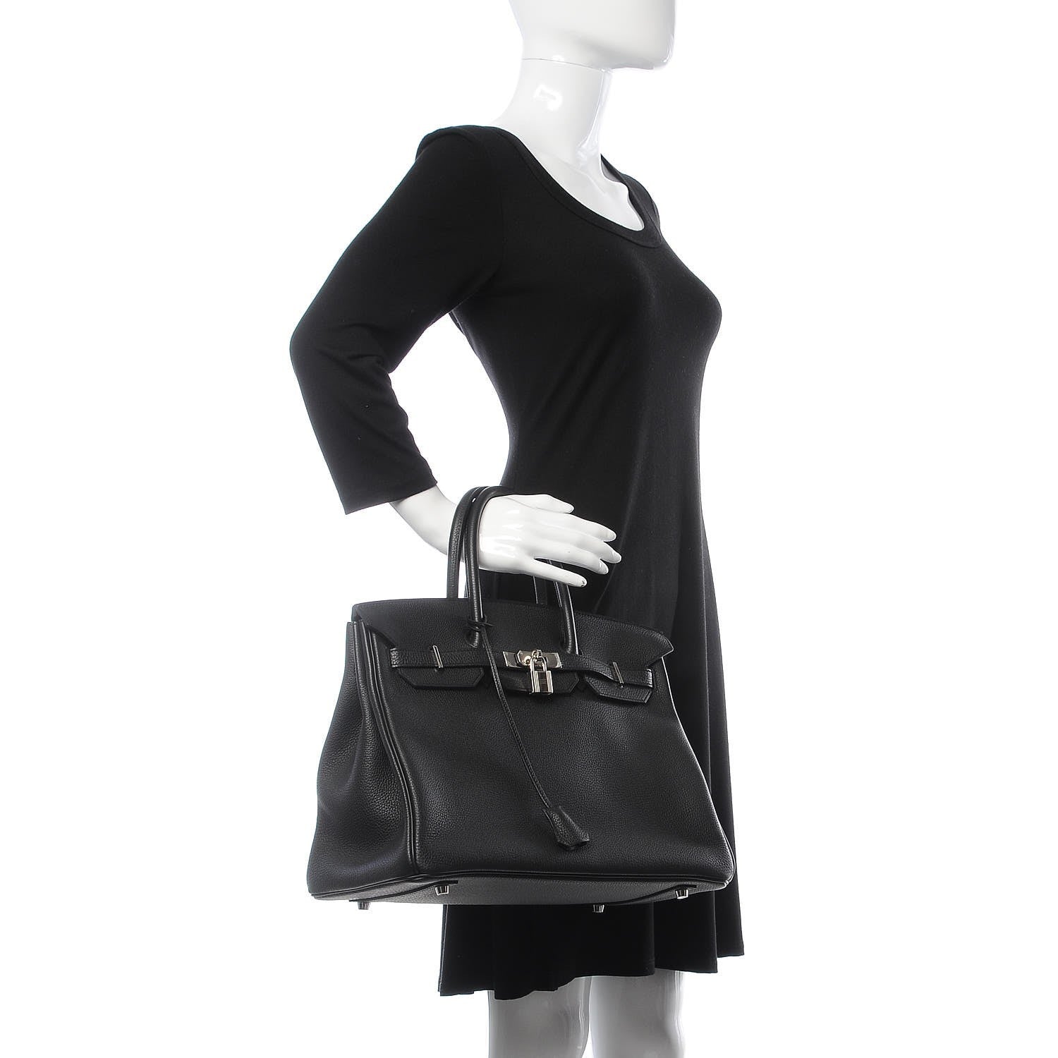 Hermes Togo Birkin 35 Black 2 of 11