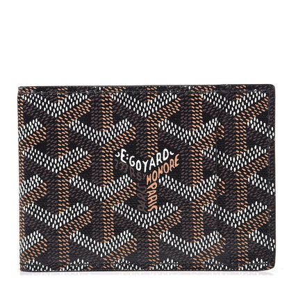 Goyard Goyardine Multi Slot Bi-Fold Wallet Black 1 of 8