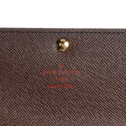 Louis Vuitton Damier Ebene Sarah Wallet 7 of 9