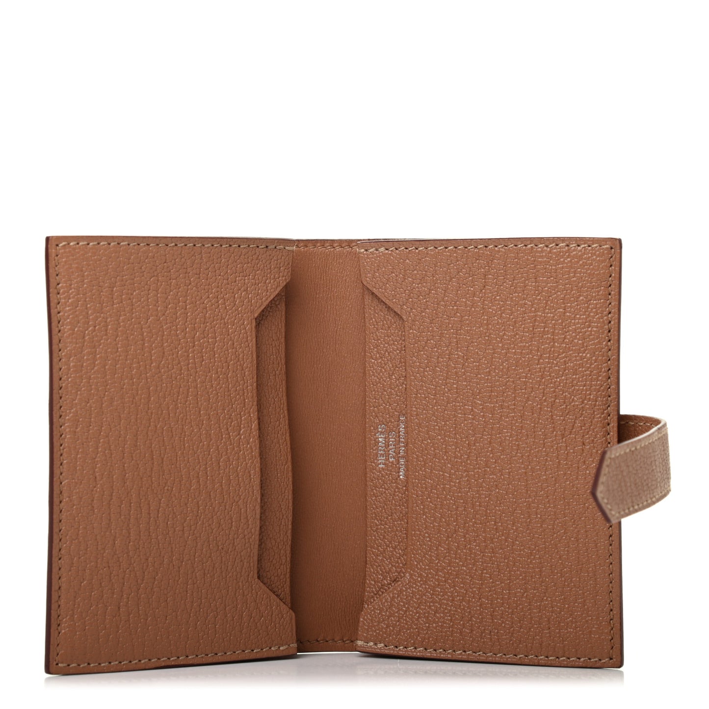 Chevre Mysore Bearn Card Holder Wallet Quebracho