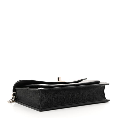 Louis Vuitton Soft Calfskin My Lockme Chain Pochette Black 4 of 10