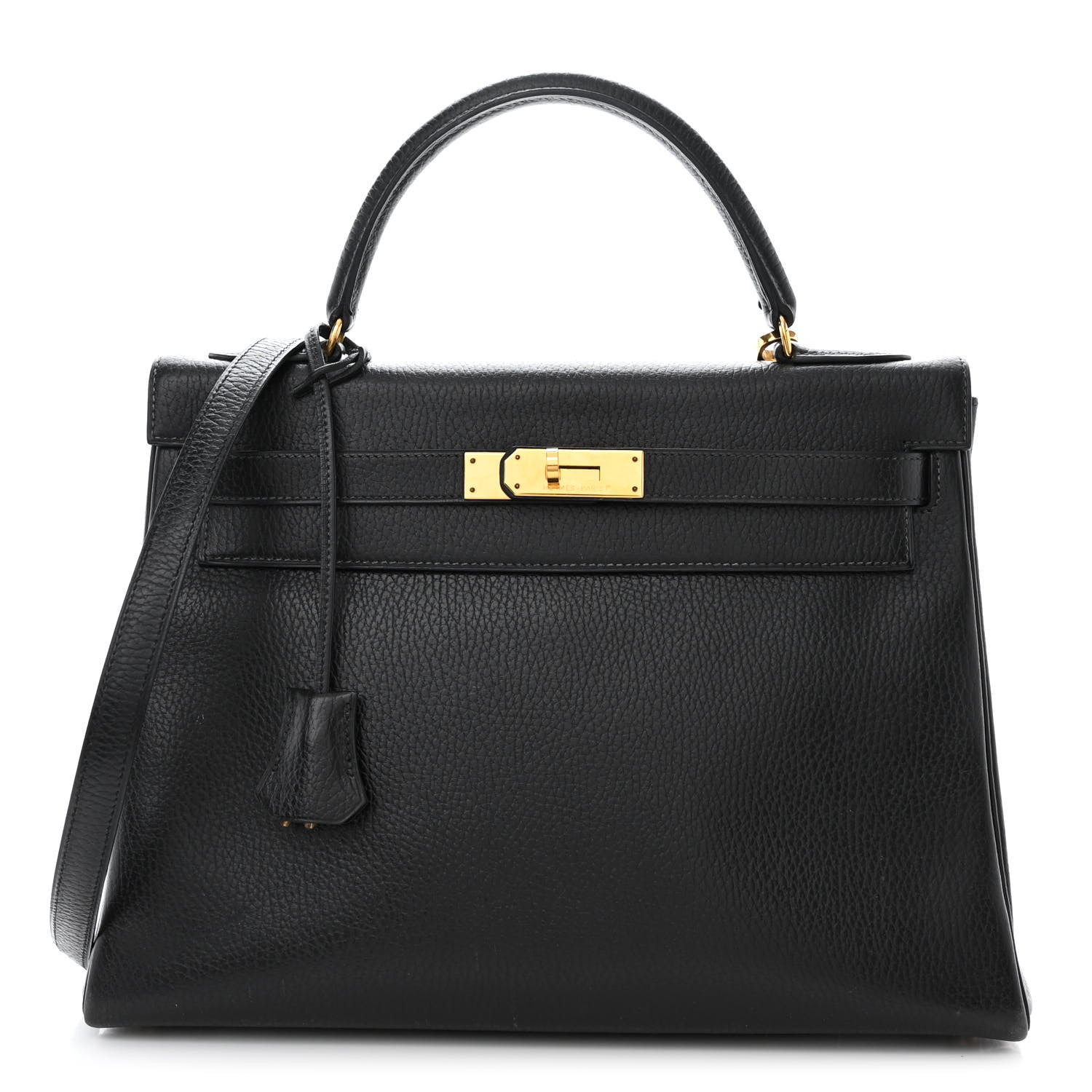 Hermes Ardennes Kelly Retourne 32 Black 1 of 14