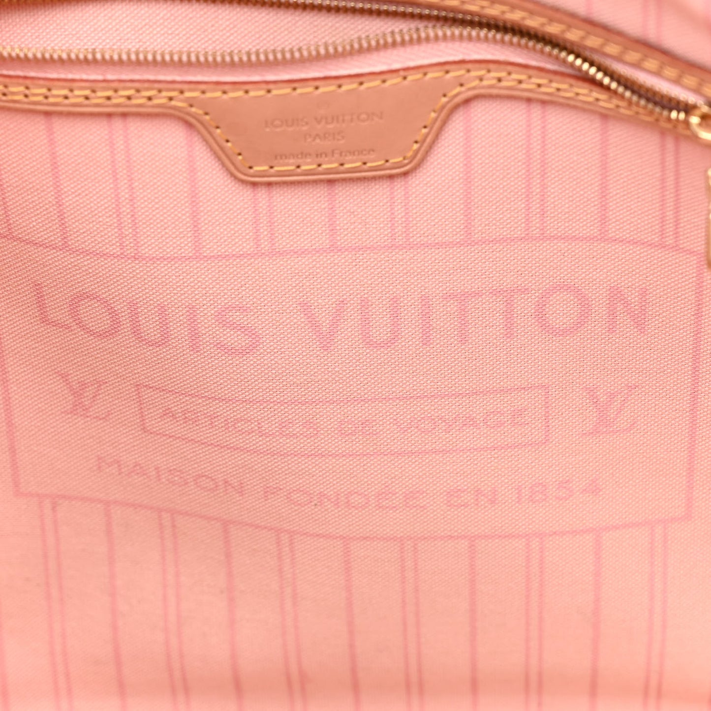 Damier Azur Neo Neverfull MM Rose Ballerine