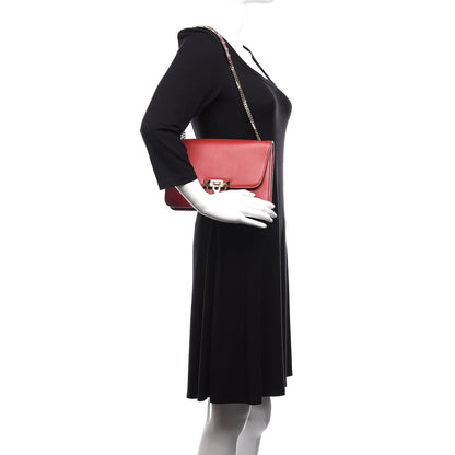 Valentino Garavani Vitello Small Rockstud Demilune Shoulder Bag Rosso Valentino 3 of 11