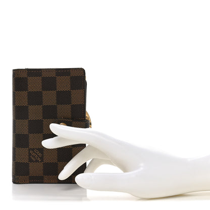 Louis Vuitton Damier Ebene French Purse Wallet 2 of 6