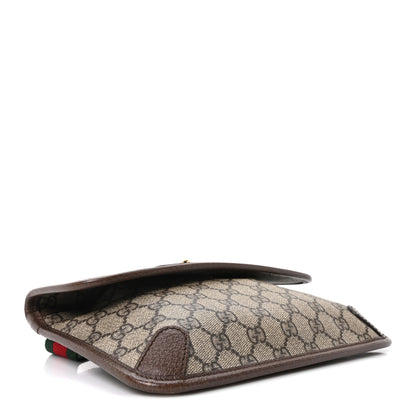 Gucci GG Supreme Monogram Neo Vintage Web Belt Bag Brown 4 of 10