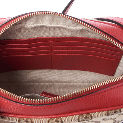 Gucci Monogram Mini Bree Messenger Bag Red 4 of 8