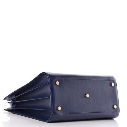 Saint Laurent Calfskin Small Sac De Jour New Marine 5 of 11