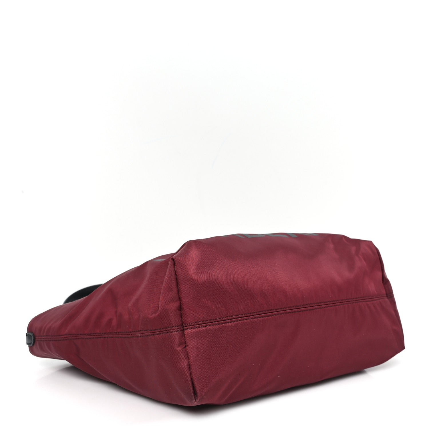 Burberry Nylon Logo Small Ardwell Tote Burgundy 4 of 10