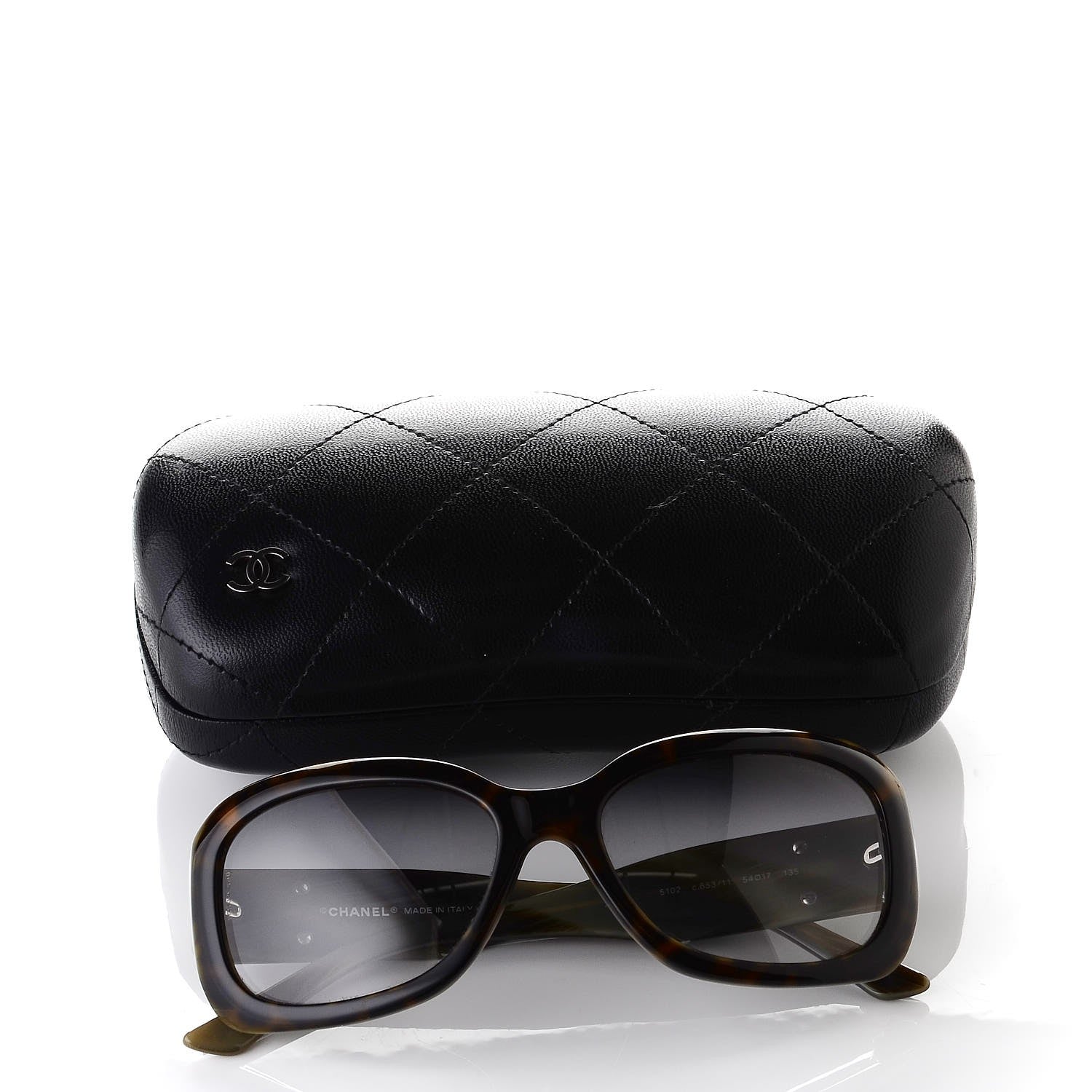 Chanel CC Sunglasses 5102 Tortoise 7 of 7