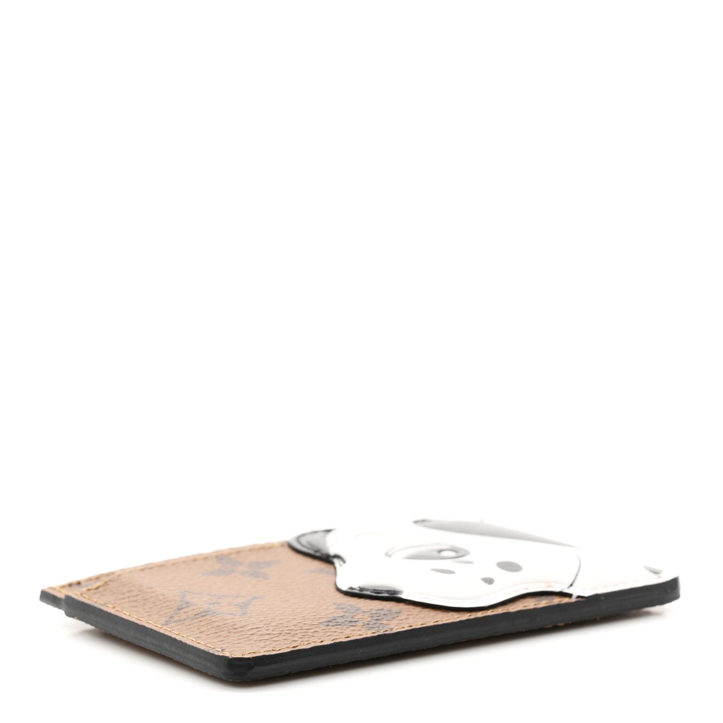 Animogram Reverse Monogram Dalmatian Card Holder