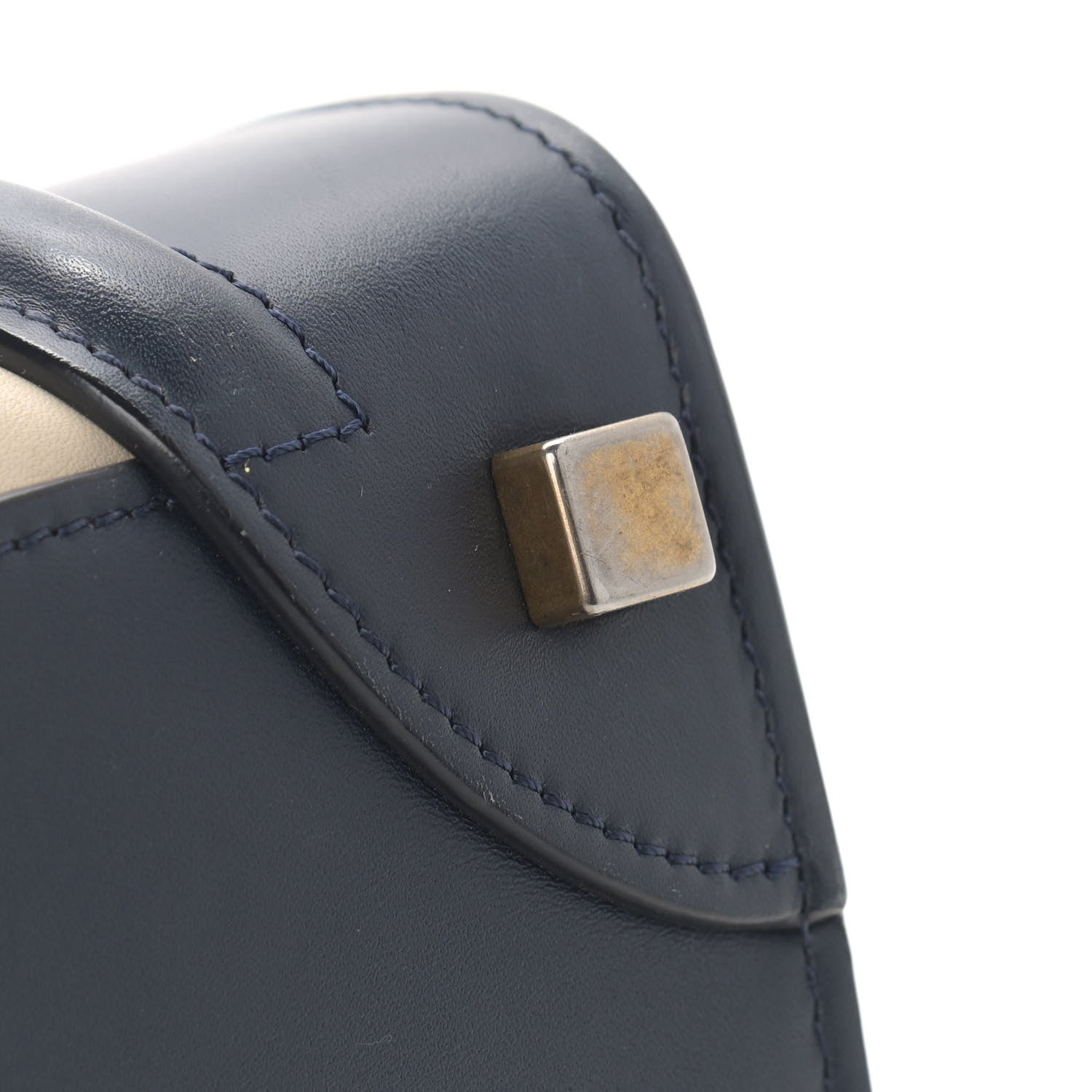 Celine Smooth Calfskin Bullhide Micro Tri-Color Luggage Brown 13 of 18