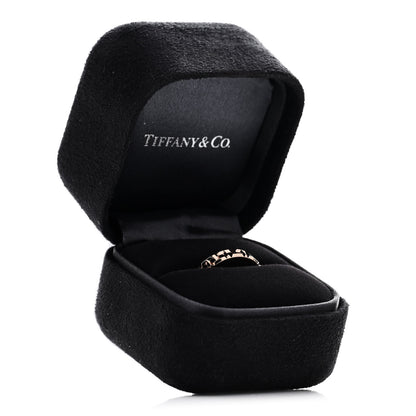 Tiffany 18K Rose Gold Narrow T True Ring 57 8 5 of 5