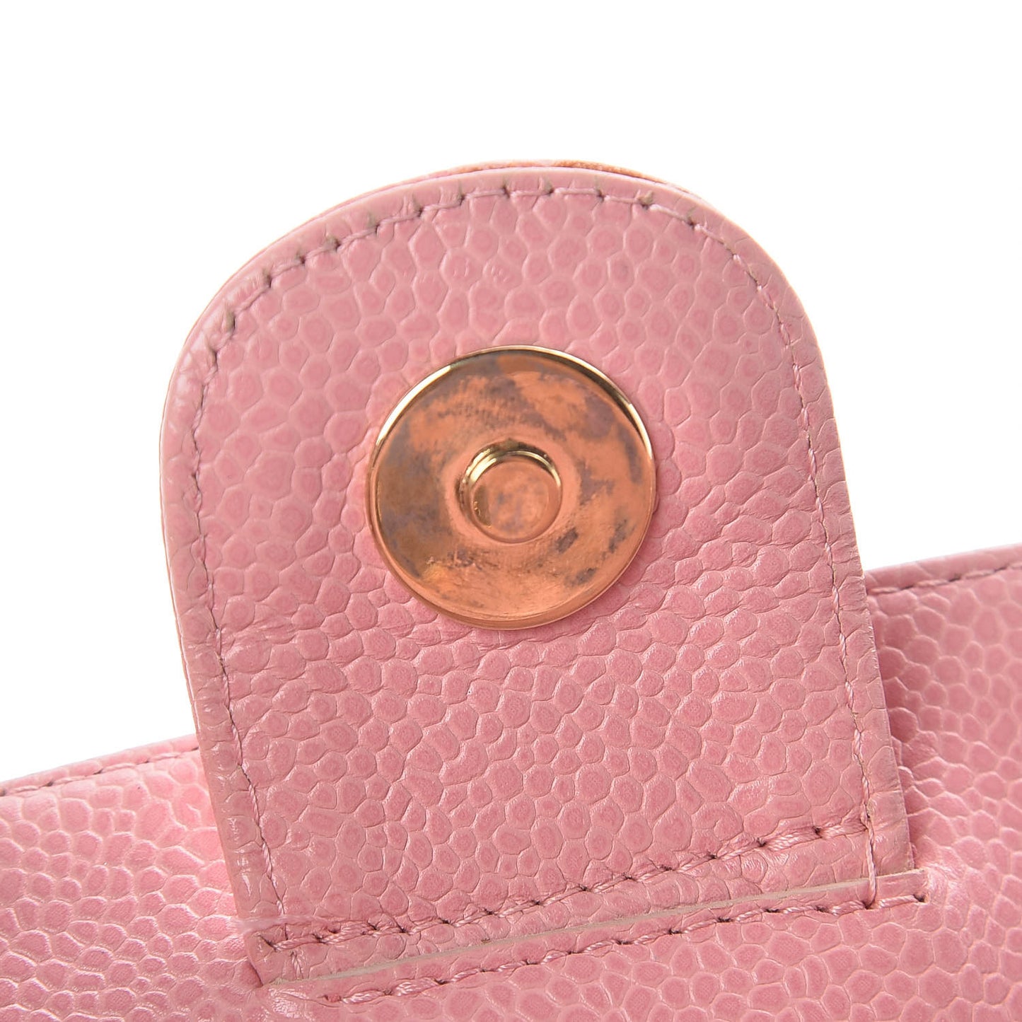 Caviar Quilted Petit Shopping Tote PST Pink