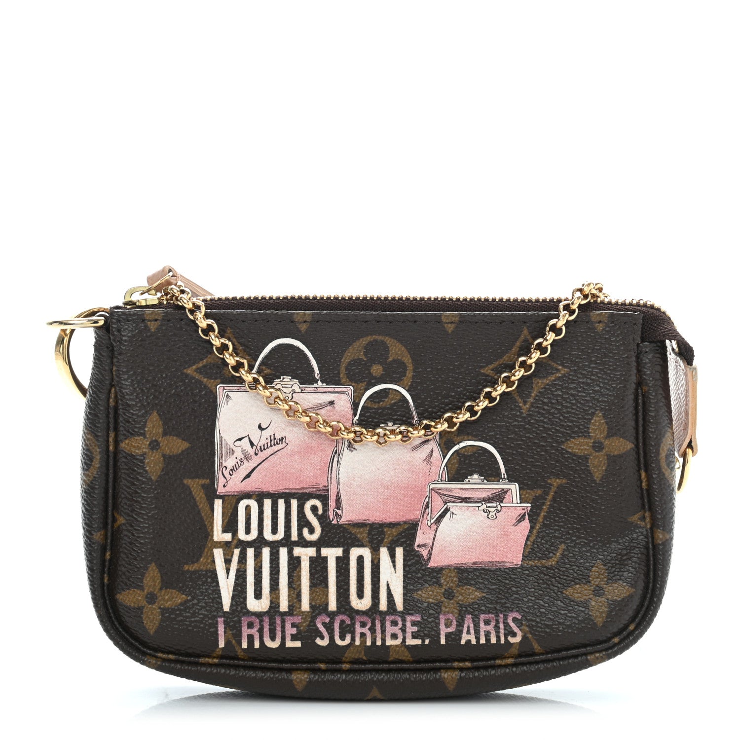 Louis Vuitton Monogram Affiche Mini Pochette Accessories 1 of 10