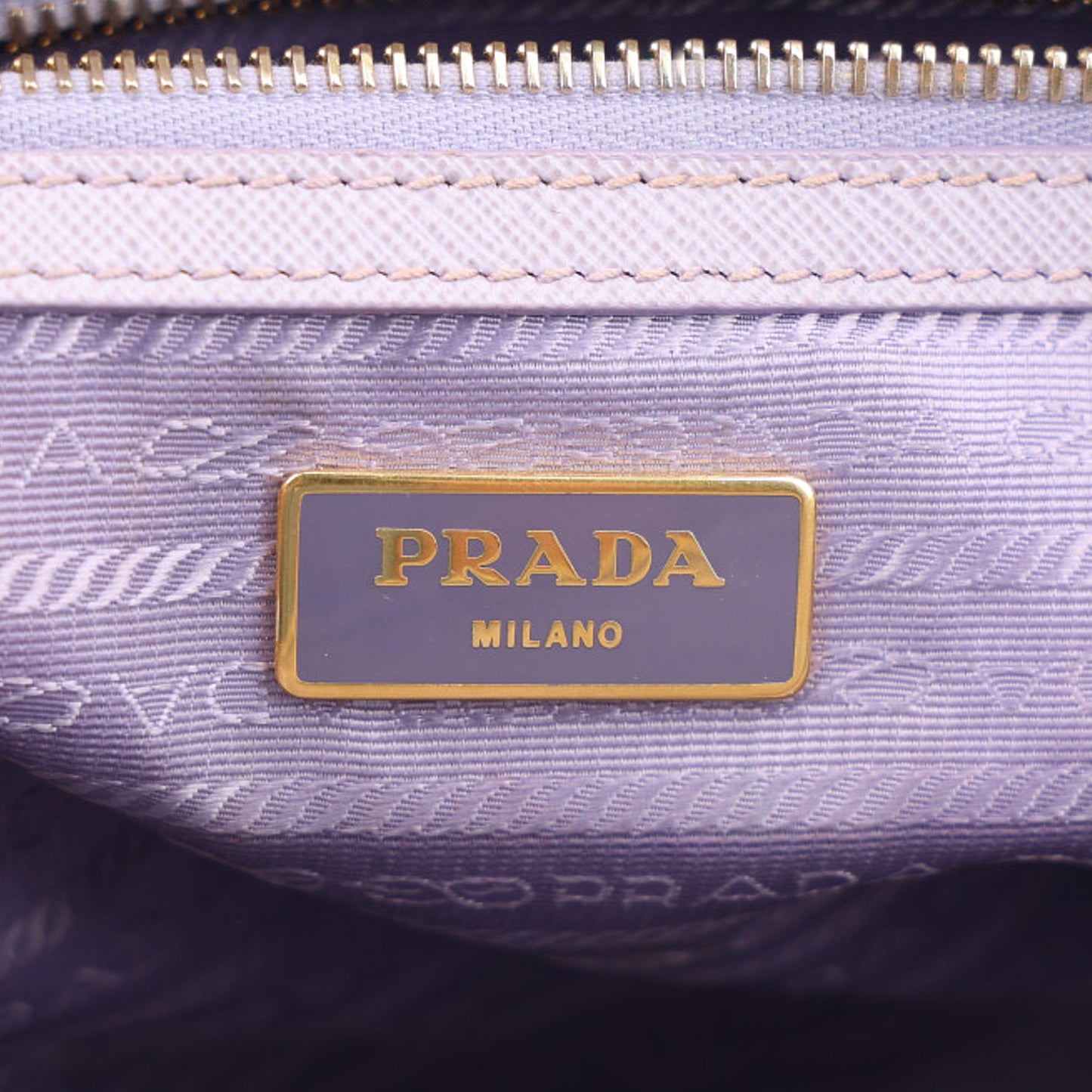 Saffiano Small Galleria Double Zip Tote Glicine