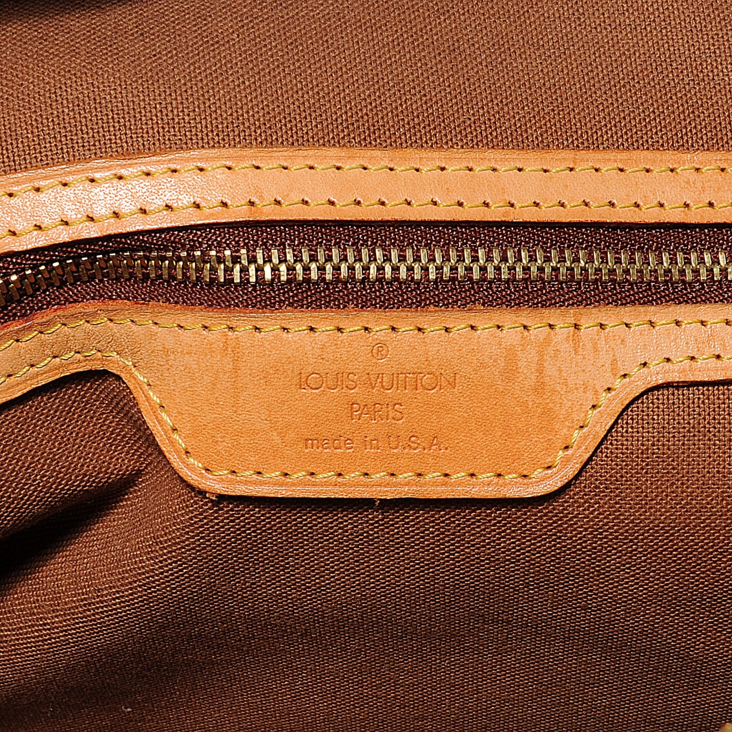 Louis Vuitton Monogram Cabas Mezzo 3 of 7