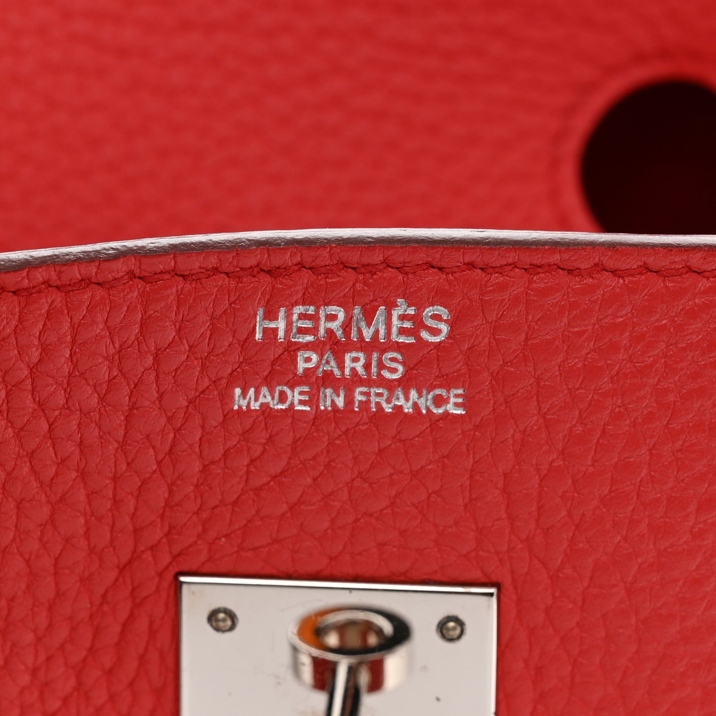 Togo BIRKIN 35 Vermillion
