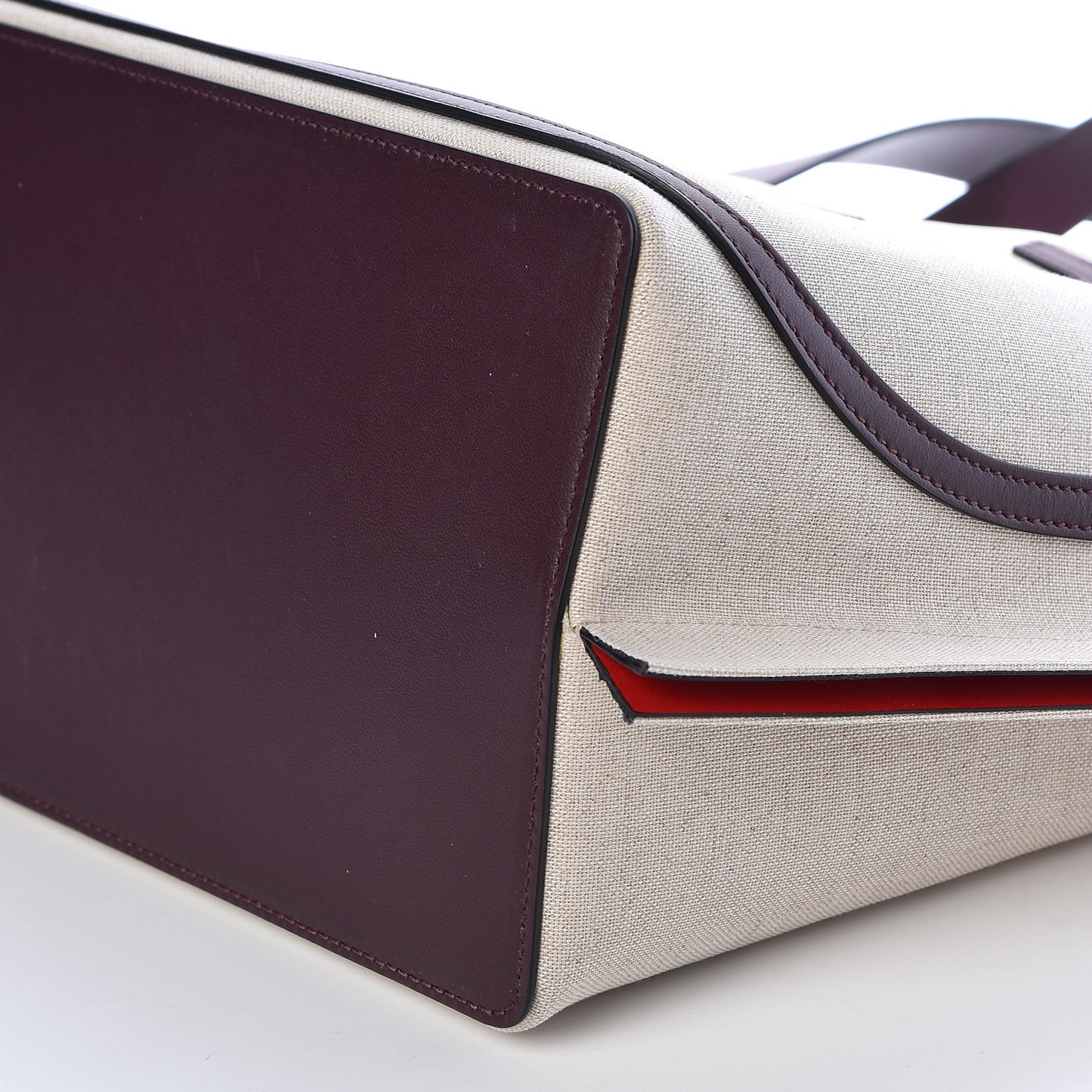 Canvas Small Escape Tote Natural Brown