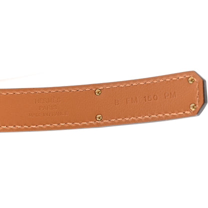 Hermes Epsom Kelly Belt Gold 3 of 4