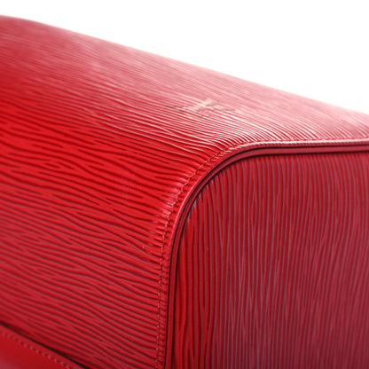 Louis Vuitton Epi Speedy 30 Castillan Red 11 of 11