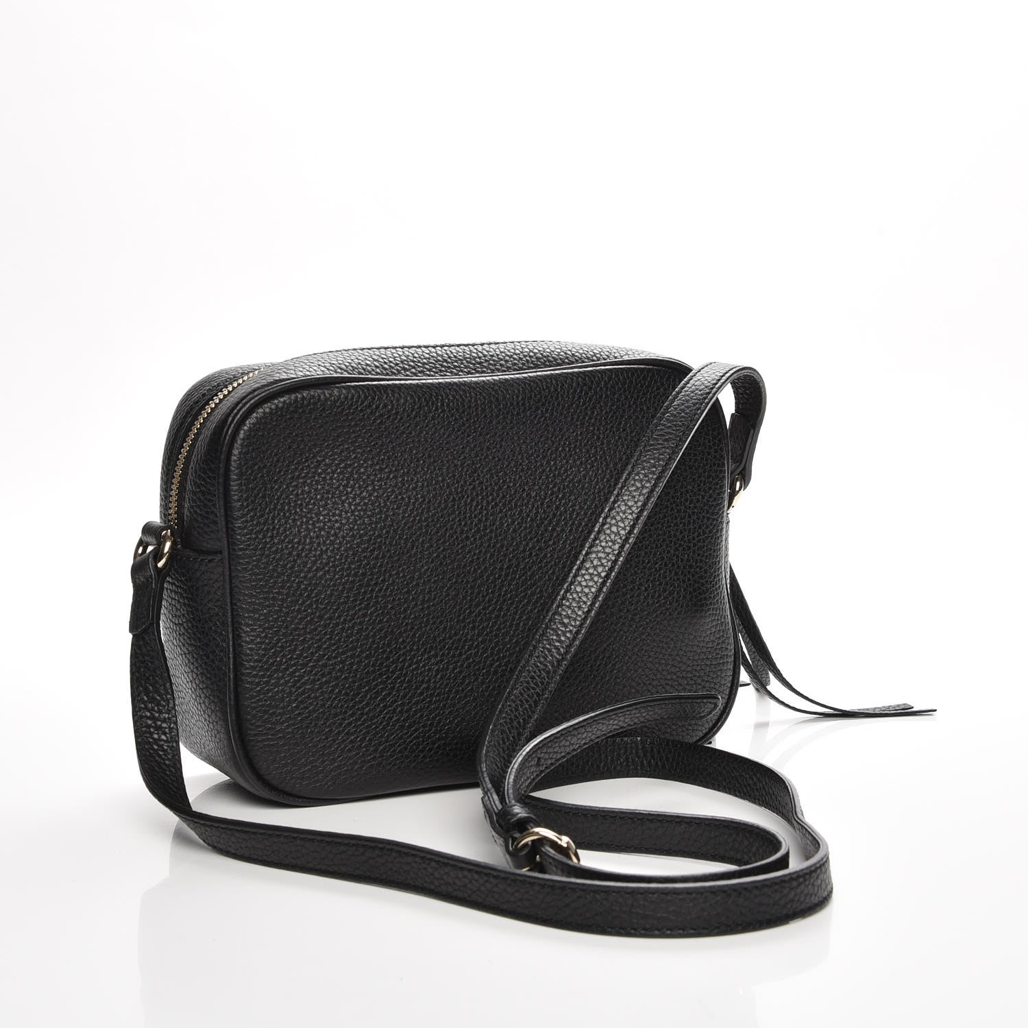 Gucci Pebbled Calfskin Small Soho Disco Bag Black 3 of 7