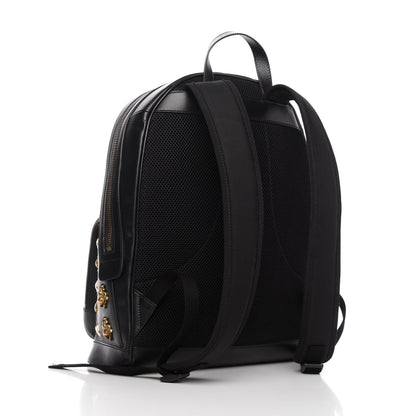 Gucci Calfskin Animal Studs Medium Day Backpack Black 3 of 10