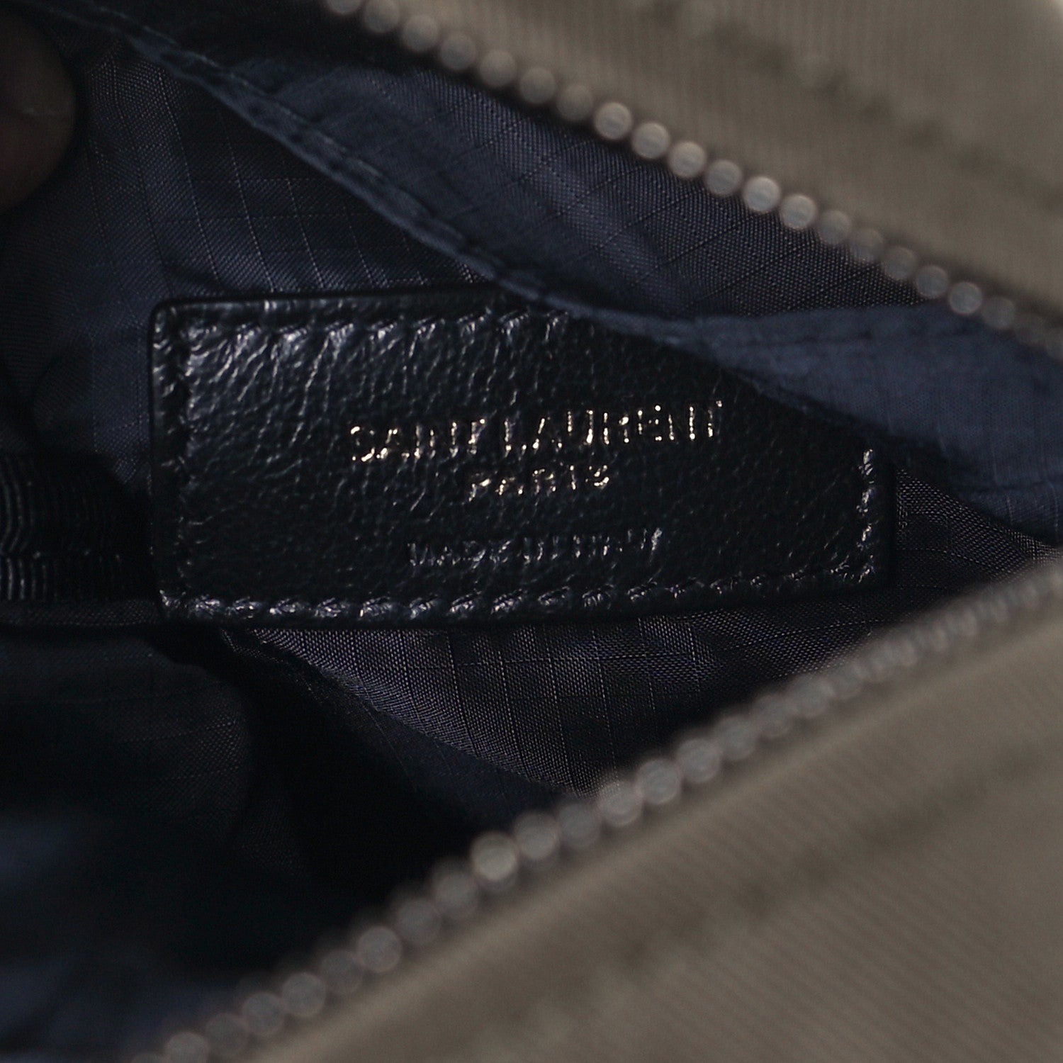 Saint Laurent Canvas Sid Messenger Bag Olive 6 of 10