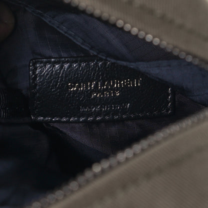 Saint Laurent Canvas Sid Messenger Bag Olive 6 of 10