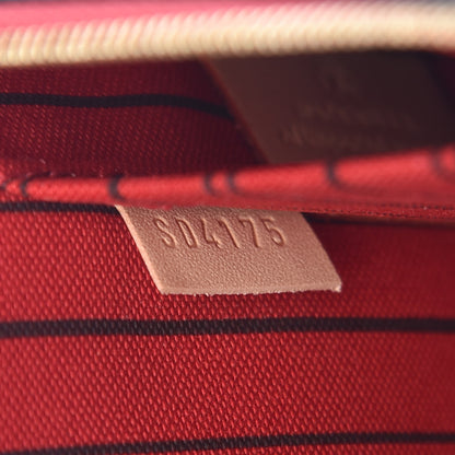 Louis Vuitton Monogram Neverfull MM GM Pochette Cherry 8 of 9