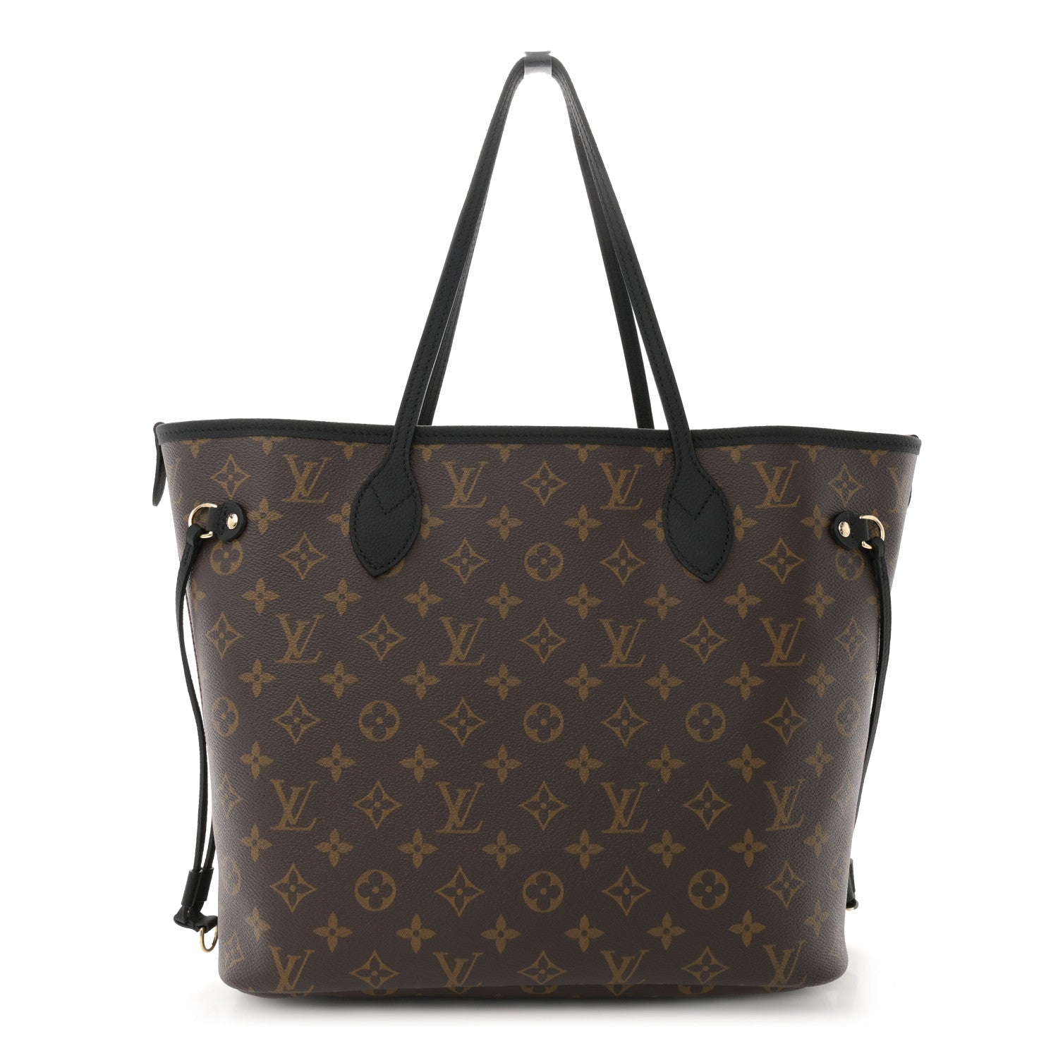 Louis Vuitton Monogram Calfskin Neo Neverfull Inside Out MM Black 1 of 16