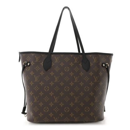 Louis Vuitton Monogram Calfskin Neo Neverfull Inside Out MM Black 1 of 16