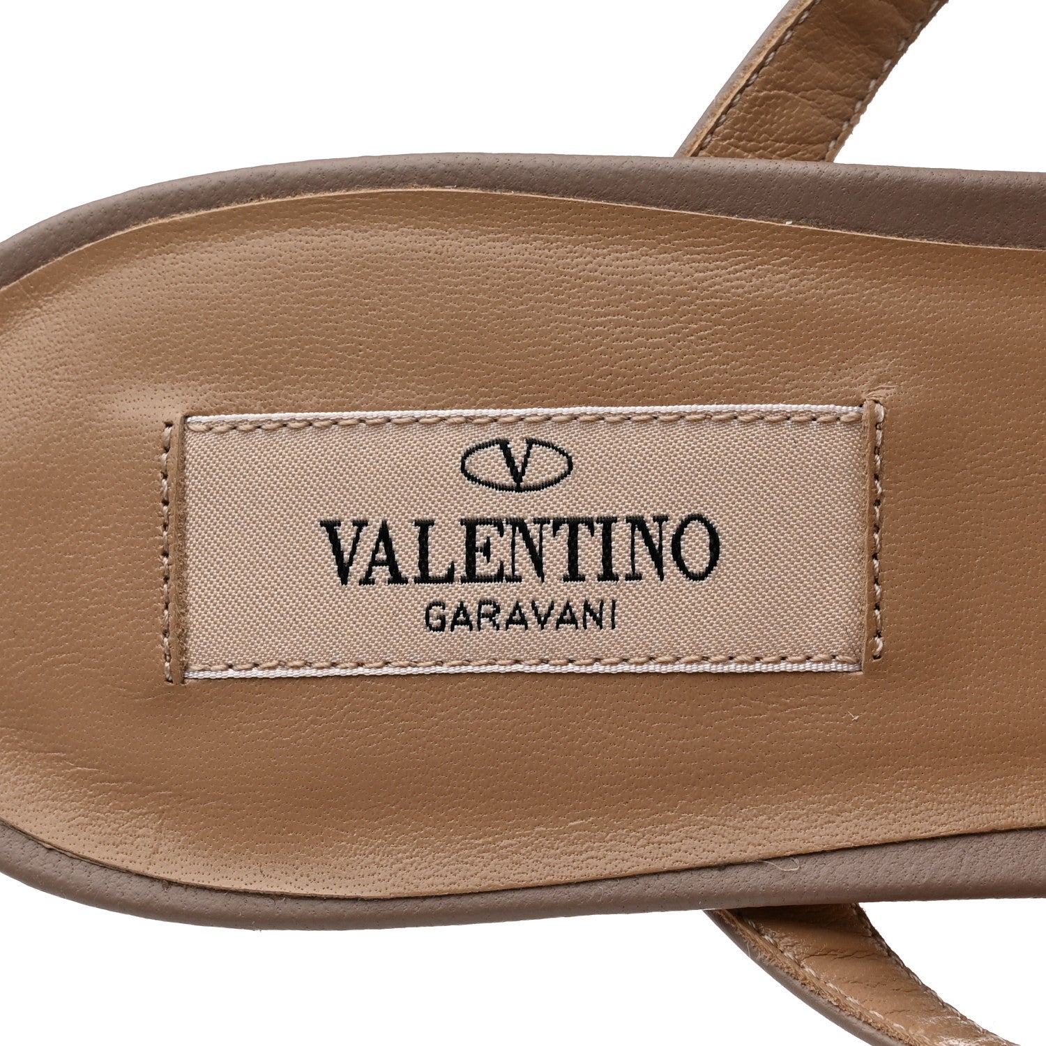 Valentino Garavani Calfskin Rockstud 50mm Flip Flop Thong Sandals 41 Poudre 7 of 9