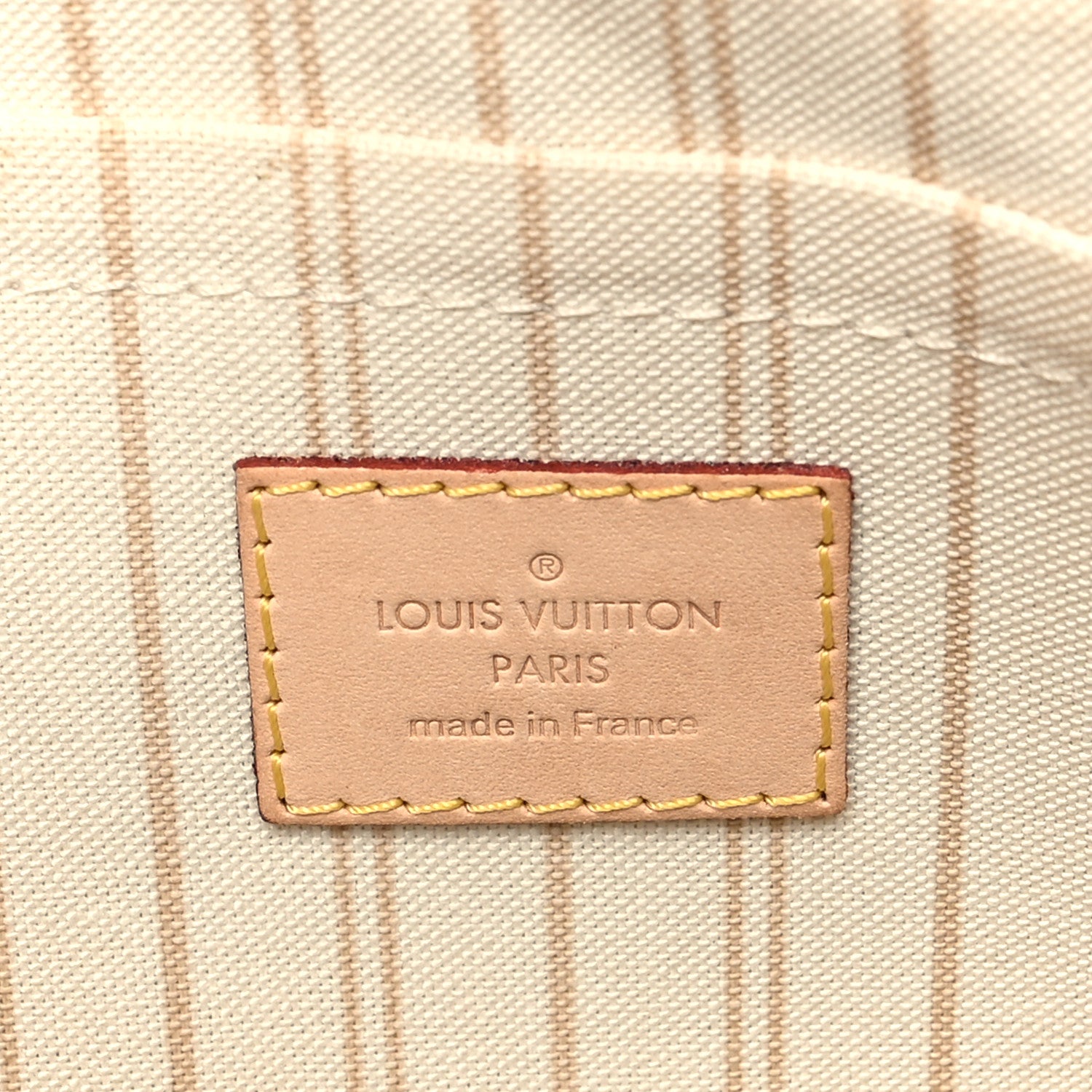Louis Vuitton Damier Azur Neverfull MM GM Pochette 6 of 10