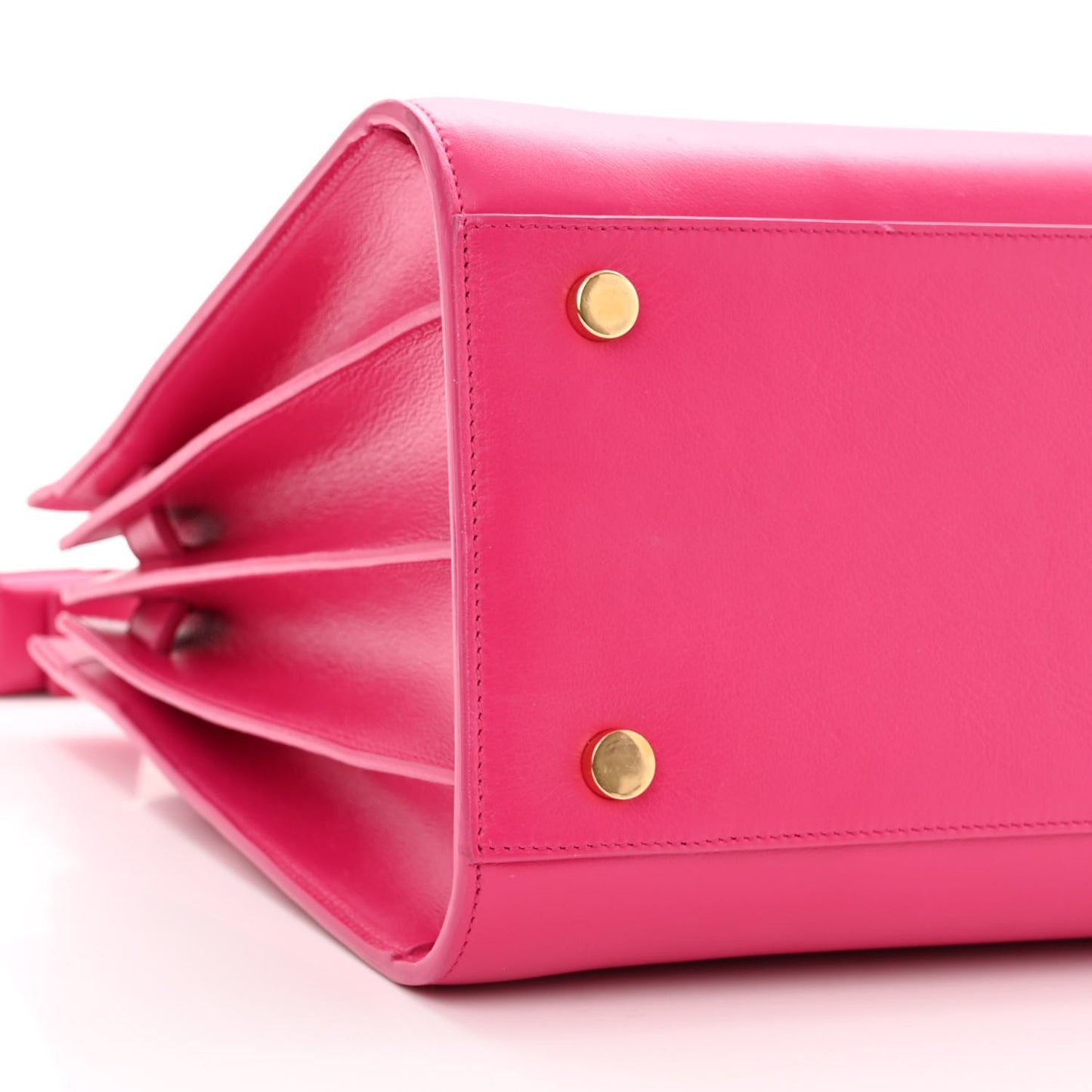 Calfskin Small Sac De Jour Lipstick Fuchsia