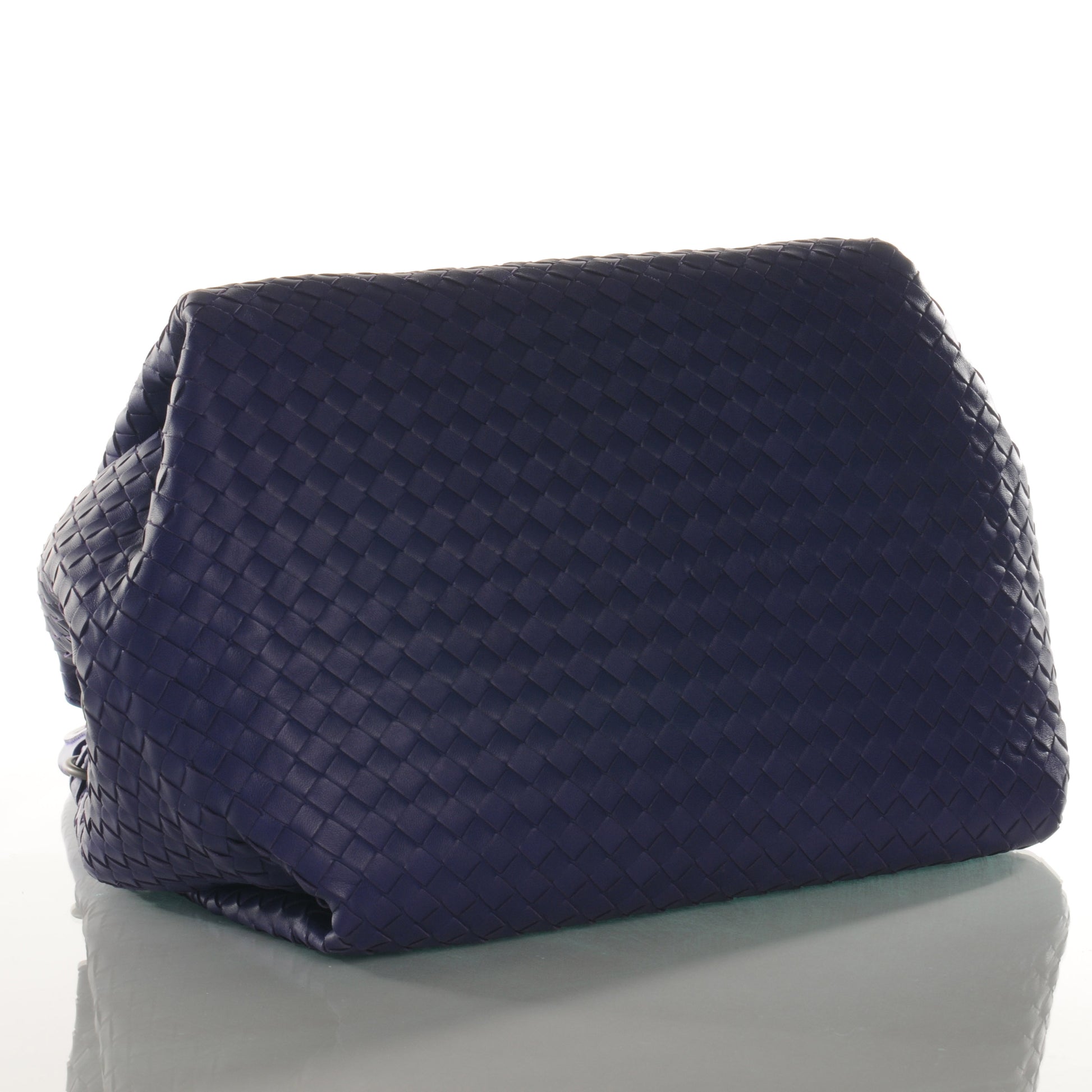 Bottega Veneta Nappa Intrecciato Parachute Bag Anemone 4 of 9