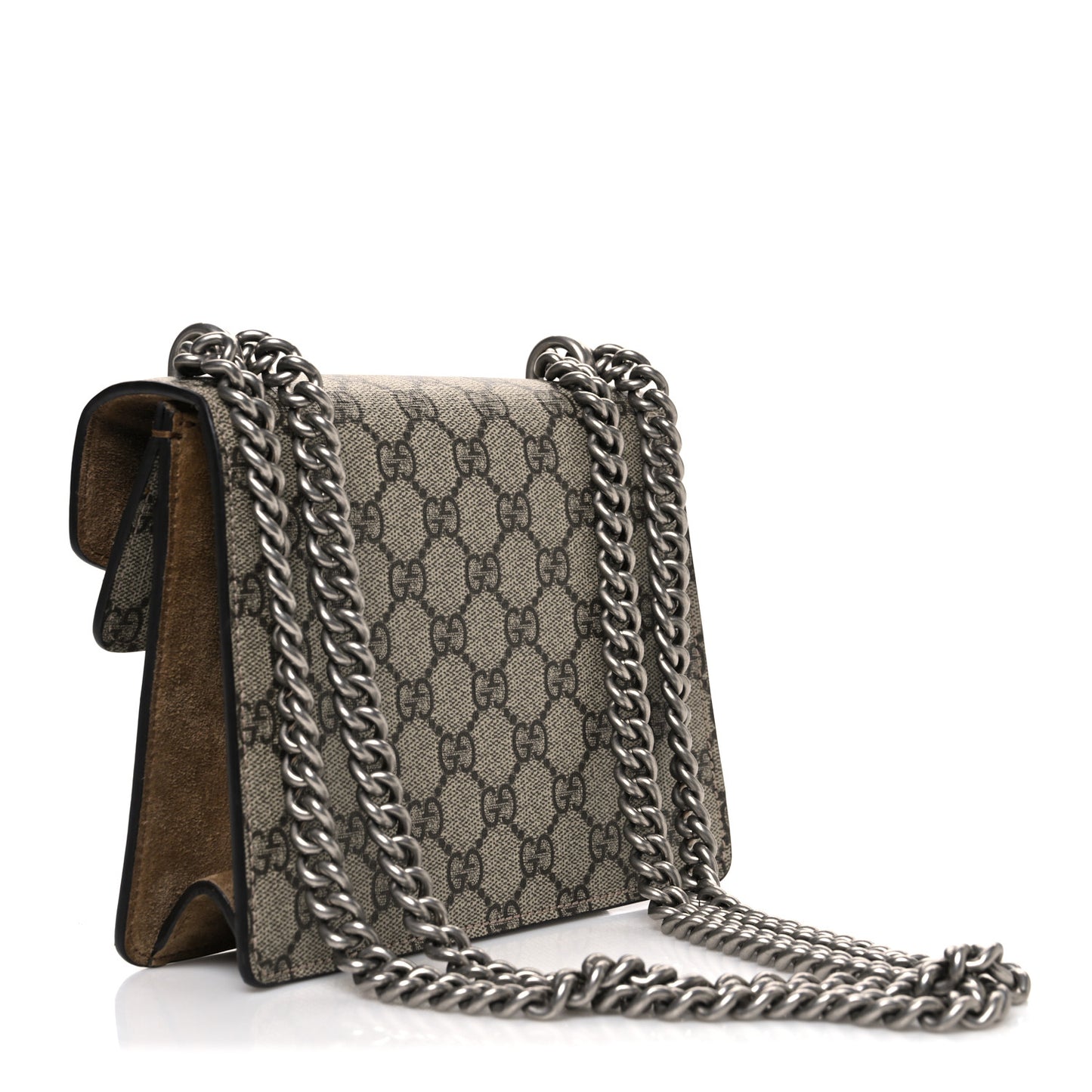 GG Supreme Monogram Mini Dionysus Shoulder Bag Taupe