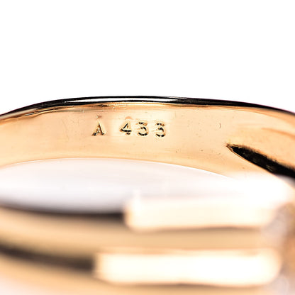 Van Cleef & Arpels 18K Yellow Gold Diamond Butterfly Ring 49 4.75 6 of 6