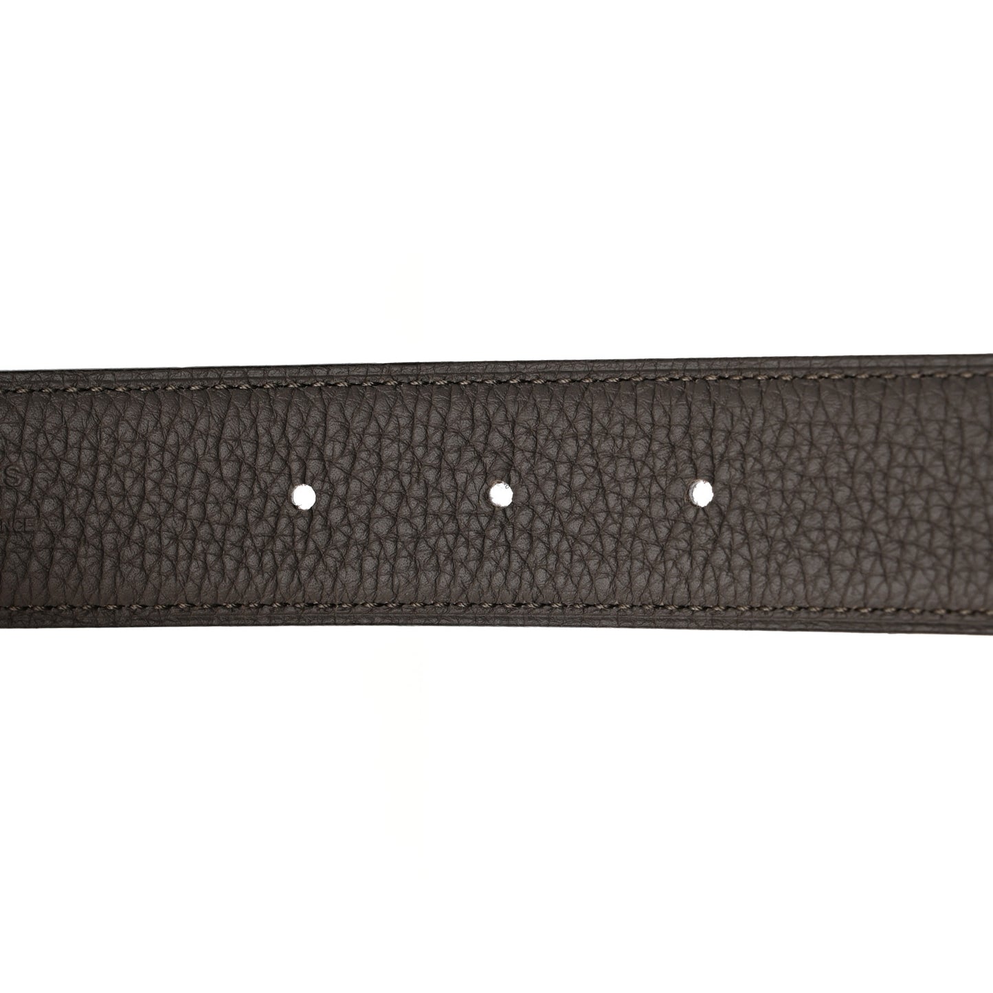 Box Togo 32mm Au Carre H Belt 90 36 Black Etain