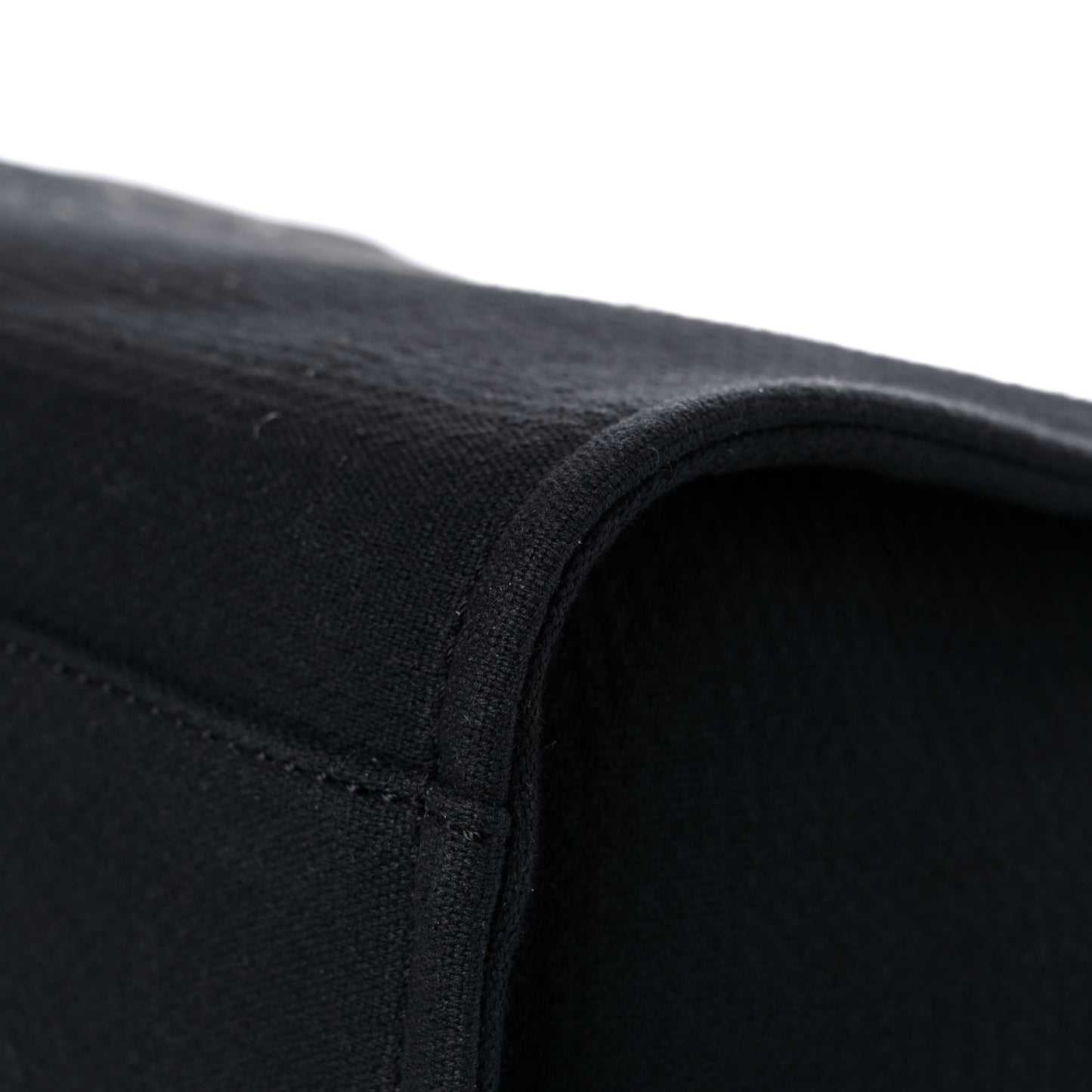 Mixed Fibers Medium Deauville Tote Black