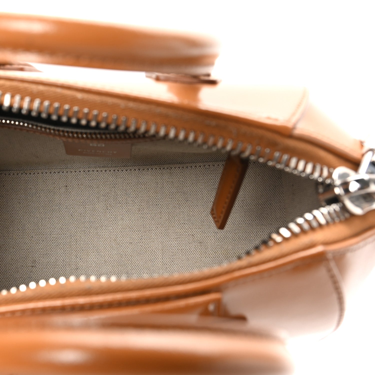 Givenchy Shiny Lord Calfskin Mini Antigona Camel 5 of 9