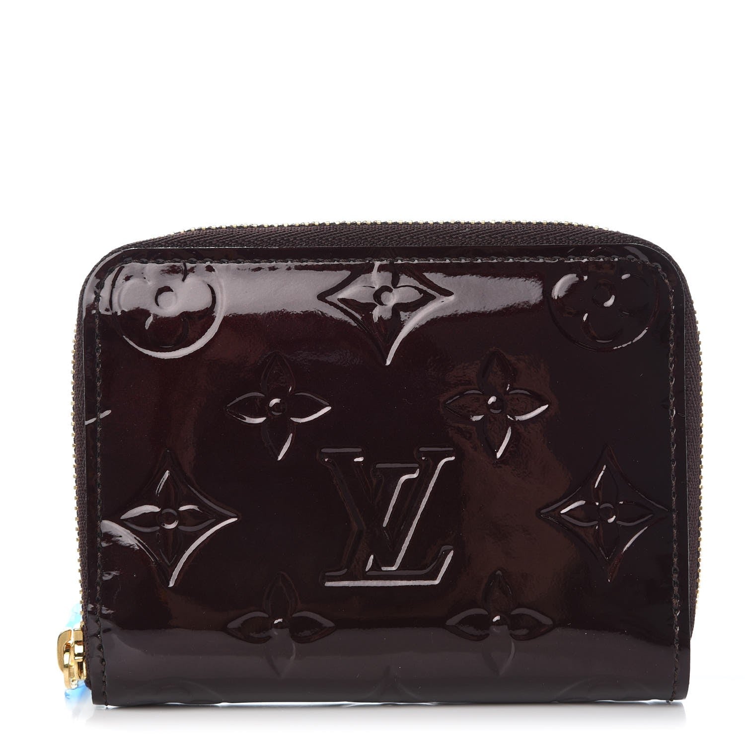 Louis Vuitton Vernis Zippy Coin Purse Wallet Amarante 1 of 8