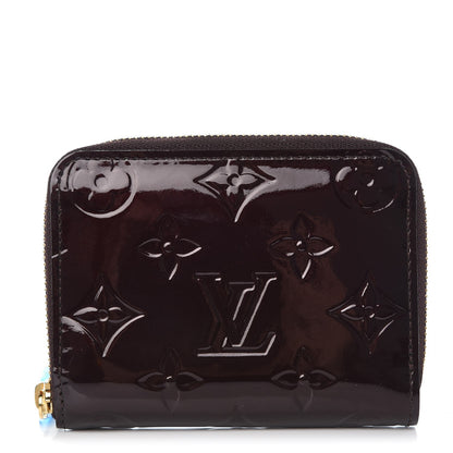 Louis Vuitton Vernis Zippy Coin Purse Wallet Amarante 1 of 8