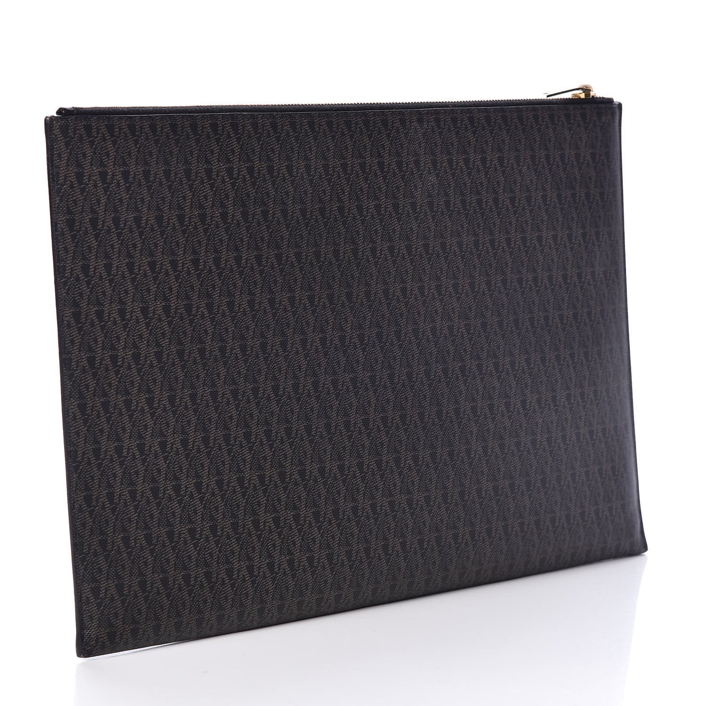 Classic Toile Monogram Document Case Black