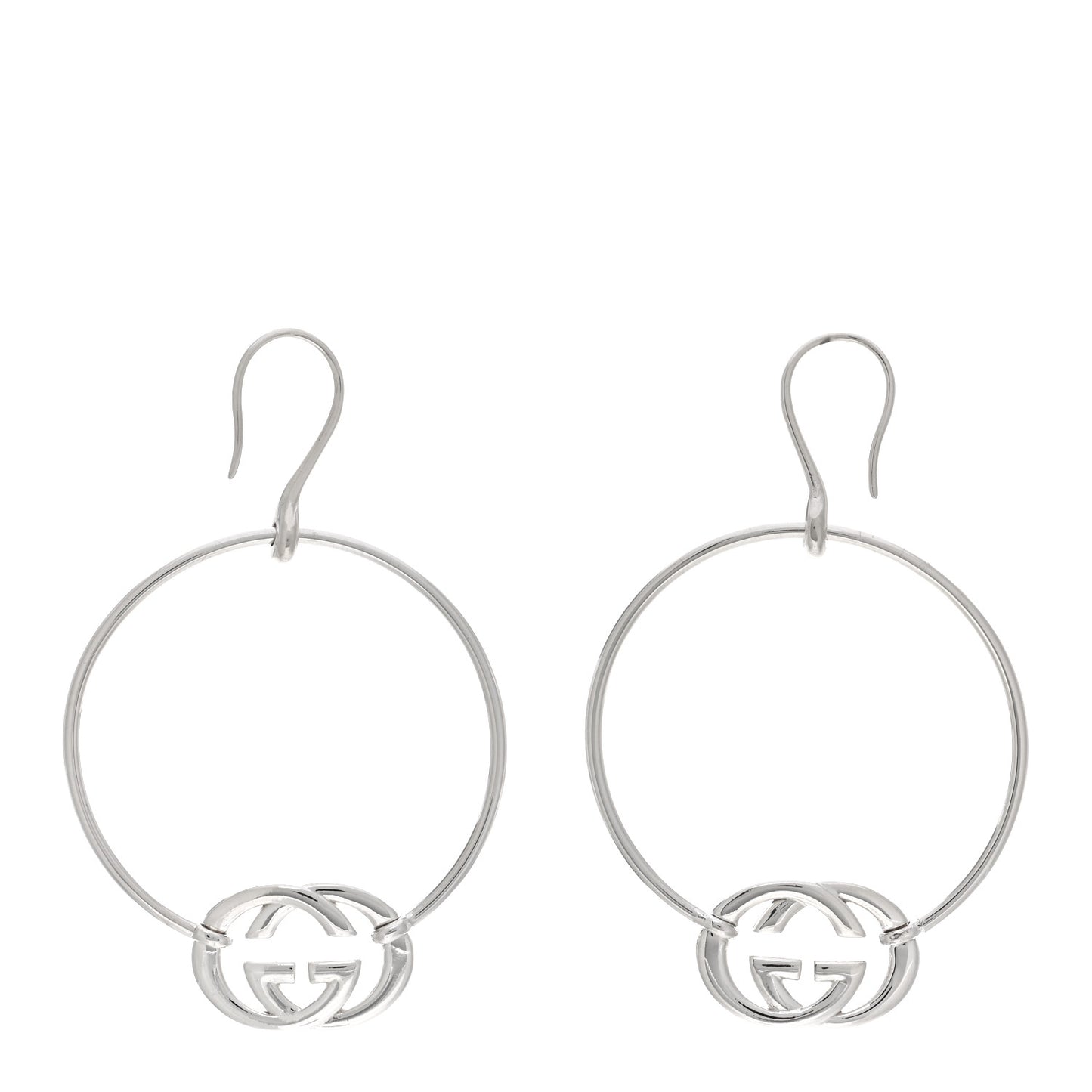 Sterling Silver Britt Hoop Earrings