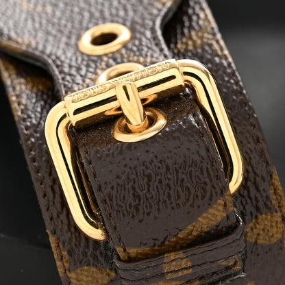 Louis Vuitton Monogram Bom Dia Mule Sandals 38 Black 11 of 12