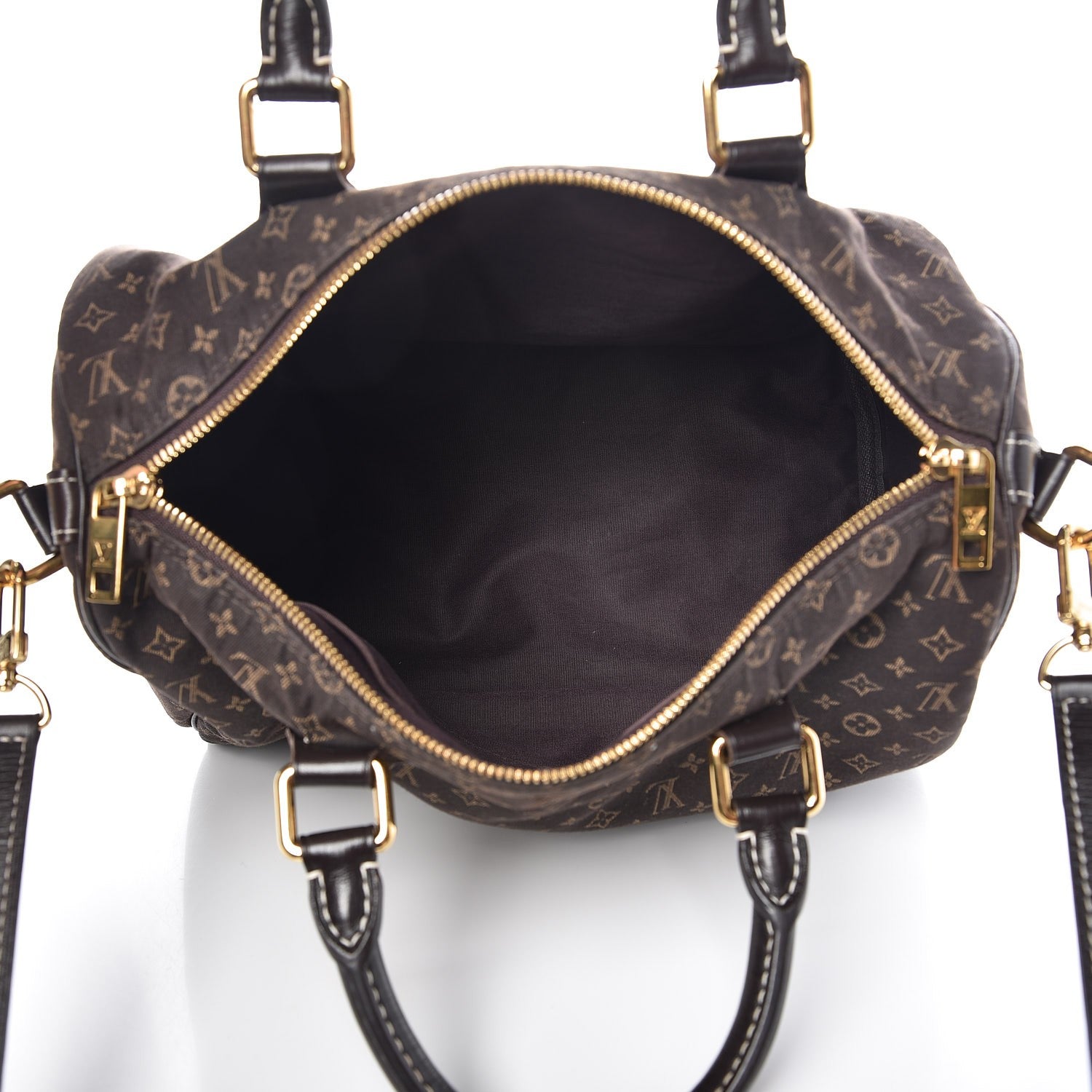 Louis Vuitton Monogram Idylle Speedy Bandouliere 30 Fusain 6 of 9